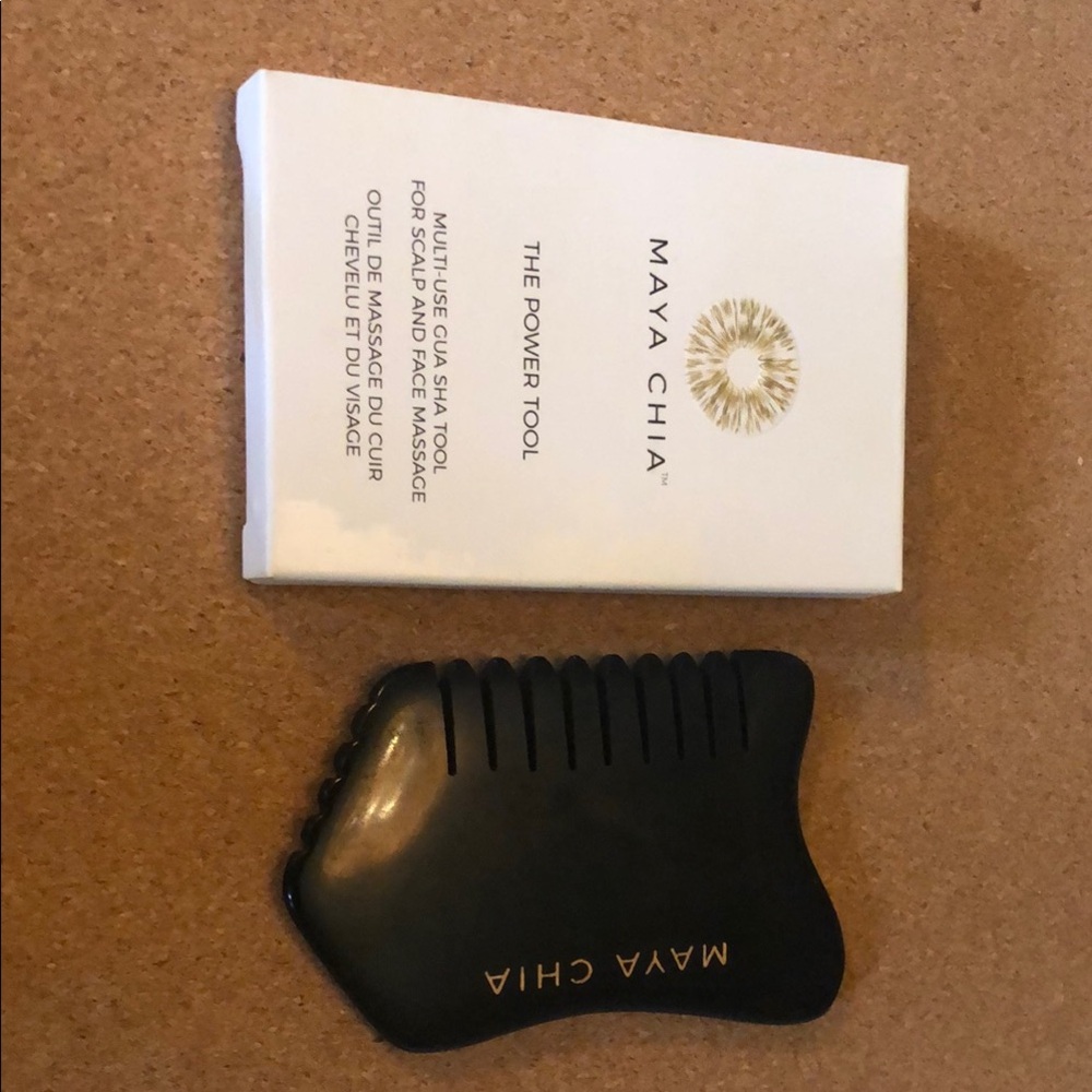 Maya Chia Power Tool Multi Use Gua Sha for Scalp and Face Massage